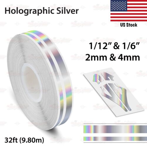 1/12" & 1/6" PIN STRIPES Car Motorcycle Truck Twin Lines TAPE Vinyl Stickers - Bild 48 von 51
