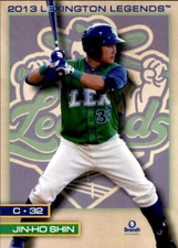 2013 Lexington Legends Brandt #23 Jin-Ho Shin Hwasun-gun South Korea Card