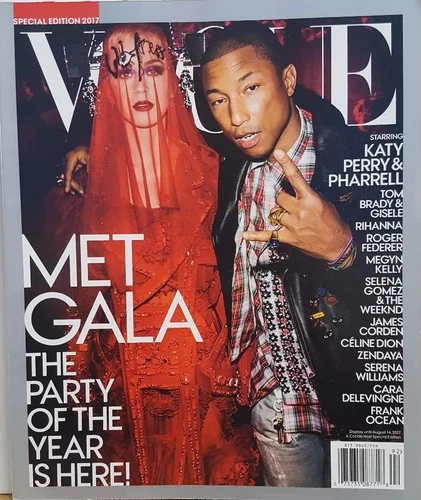 Vogue Met Gala 2017 Special Edition Katy Perry Pharrell FREE SHIPPING CB