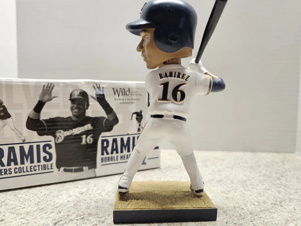 Aramis Ramirez Milwaukee Brewers MLB 2012 SGA Bobblehead NIB  - Image 3 of 4