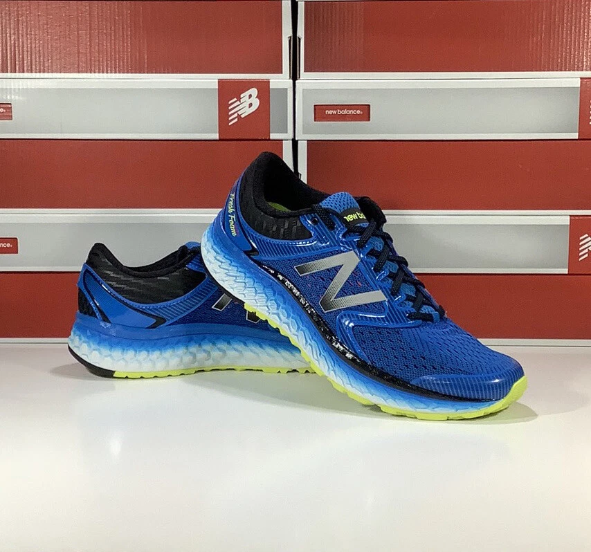 New Balance 1080v7 Electric Blue/Hi-Lite M1080BY7 Fresh Foam Mens Sz 9-12.5 RARE