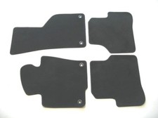 06 07 08 09 10 Vw Passat Black Carpet Floor Mats Rugs Oem Genuine Used Set 23