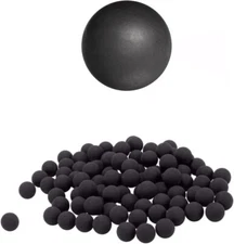 .68 Cal Rubber Training Balls for Paintball Gun, Reusable (100 Count)