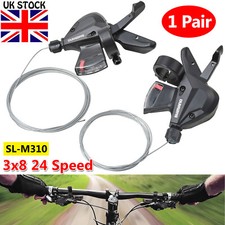 For Shimano Altus SL-M310 3x8 24 Speed Trigger Shifter Dual Lever Shifters Set