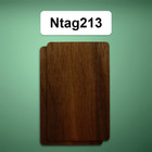 1-20 NXP Ntag213 Karten - echtes Nussholz, 180 Byte - NFC RFID Holz Wood Card