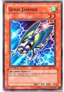 Sonic Jammer - AST-021 - Common - 1st Edition x3 - Lightly Played
