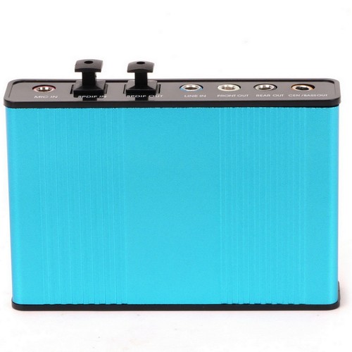 6-Channel USB Sound Card - 5.1 SPDIF Optical Audio Adapter for Windows 10/11 PC - Picture 6 of 11
