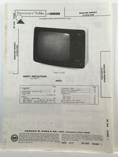 Vintage SAMS Photofact Folder Model midland 15023/034. A37A