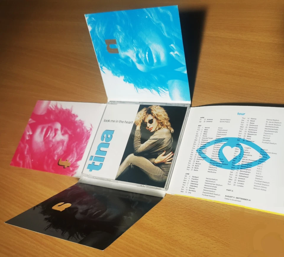 TINA TURNER CD Look Me In The Heart 3 Trk. Megamix SPECIAL Multi-Fold Slv. NEW - Image 2 of 4