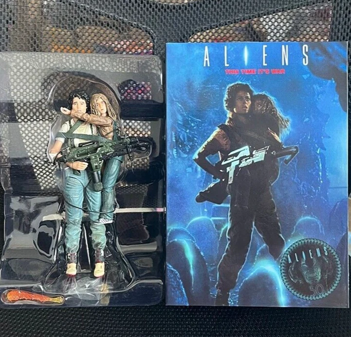 ALIENS 2 Ellen Ripley Action Figure Newt Giger Facehugger Predator Figure