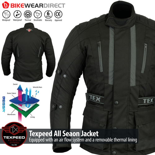 Motorbike Motorcycle Jacket With Armour 