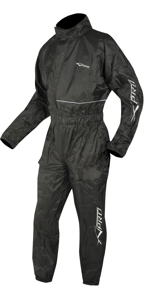 Combinaison Anti pluie 100 % étanche Moto Scooter Custom 1 Pièce Nylon - Photo 2/3