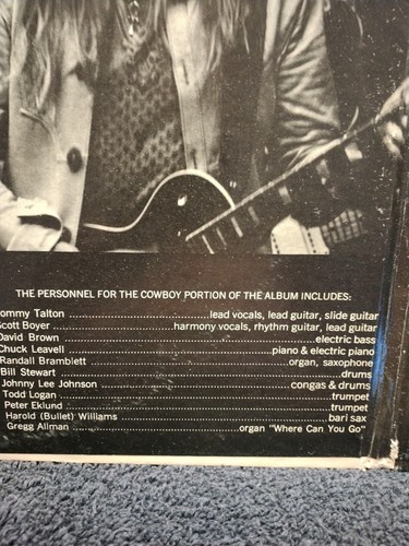 GREGG ALLMAN ~ The Gregg Allman Tour 1974 TWO-LP Live with Orchestra USED VG - Picture 7 of 16
