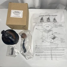 PSI woodworking PKGRIND3 coffee grinder mechanism brushed brass  New In Box