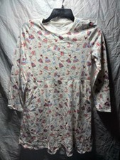 Girls Wonder Nation Long Sleeve Dress Large Plus 10/12