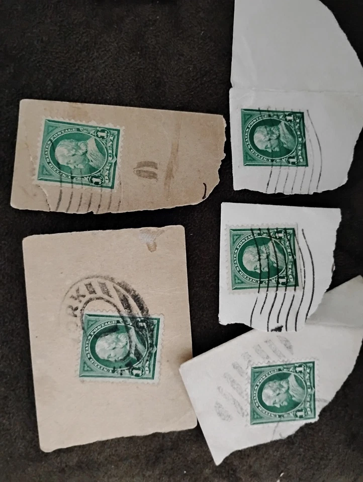 Benjamin Franklin Green One Cent U.S. Stamp(Rare:See pic) **Price⬇️4Fast Sale** - Image 2 of 4