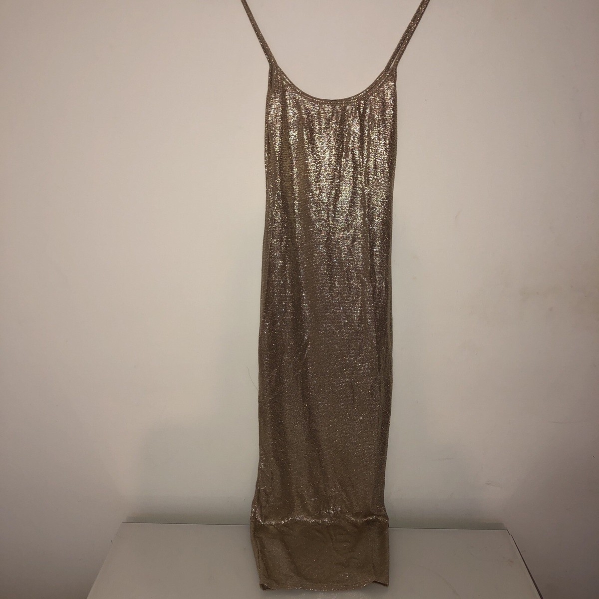 boohoo gold maxi dress Rosetta Maxi Dress main image 1