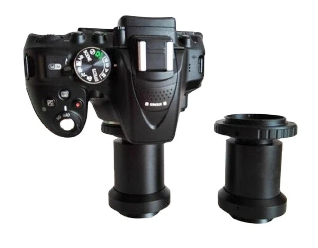 Microscope Phototube C-MOUNT Adapter for Leica DM L to Nikon AI/NI Camera - Image 4 of 4