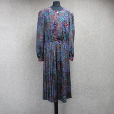 WOMENS LADY CAROL VINTAGE 80s TANK DRESS SIZE 16 SKU NC08751]