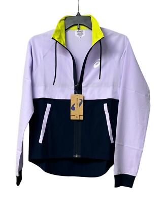 Asics Women's Match Tennis Jacket (Murasaki/French Blue), Sz. S