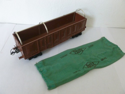 HORNBY O WAGON BACHÉ TRAVAUX PUBLICS Lg 21,5 cm
