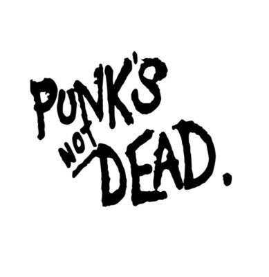 Punks Not Dead Vinyl Decal