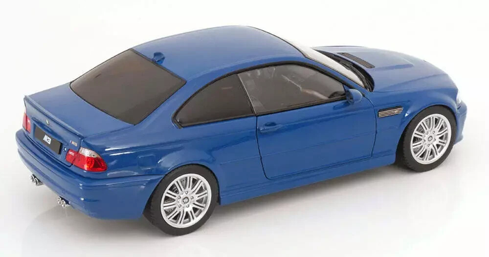 1/18 BMW M3 (E46) 2000 Blue Metallic LHD Diecast Model Car 1/18 BMW M3 (E46) 2000 Blue Metallic LHD Diecast Model Car