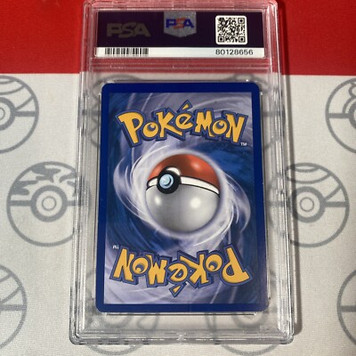 PSA 8 NM/MT Meganium Cracked Ice Holo 26/123 Pokemon 2010 HG & SS