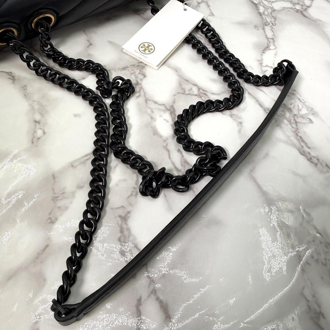 Tory Burch Kira Chevron Small Convertible Shoulder Bag Women's Used Authentic thumbnail 16