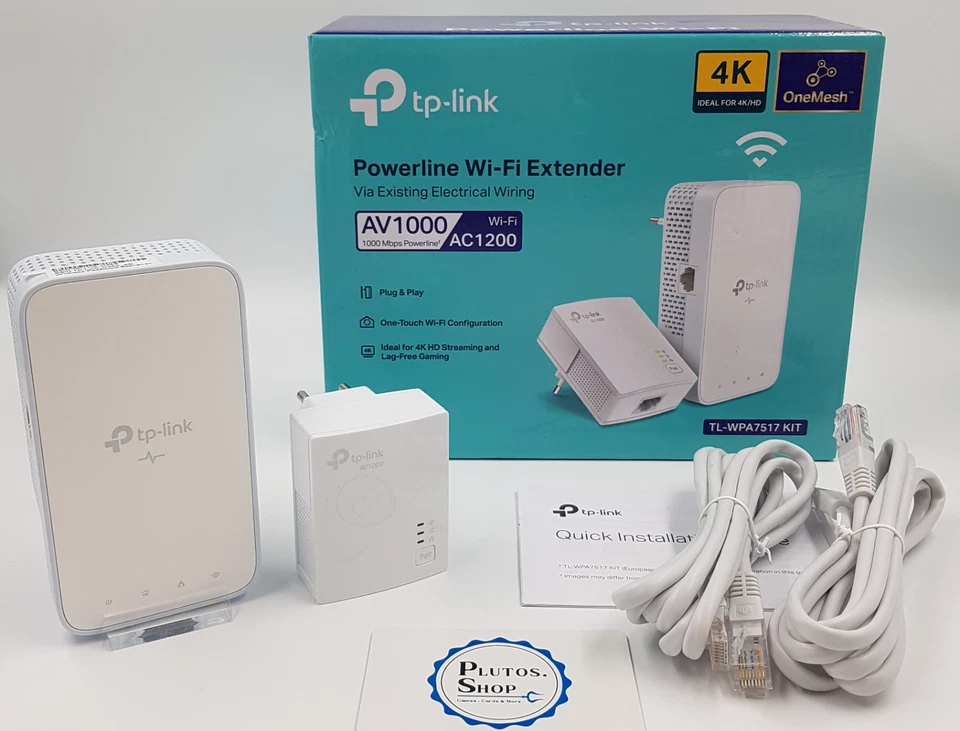 TP-Link TL-WPA7517 AC1200 Kit Powerline Access Point Dual WLAN Netzwerk 1200Mbps - Bild 2 von 4