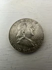1963 D Benjamin Franklin Half Dollar 90% Silver 50c