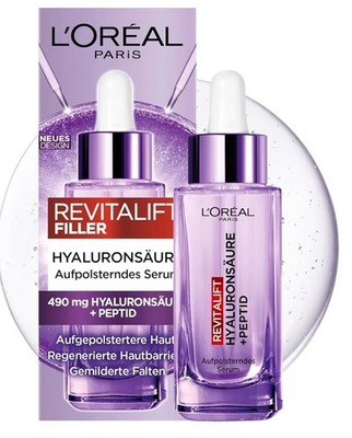 L'Oréal Loreal Hyaluronsäure Serum Anti-Aging mit 1,5% Hyaluron, 30ml, Neu