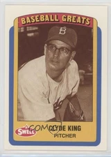 1990 Swell Baseball Greats Clyde King #117