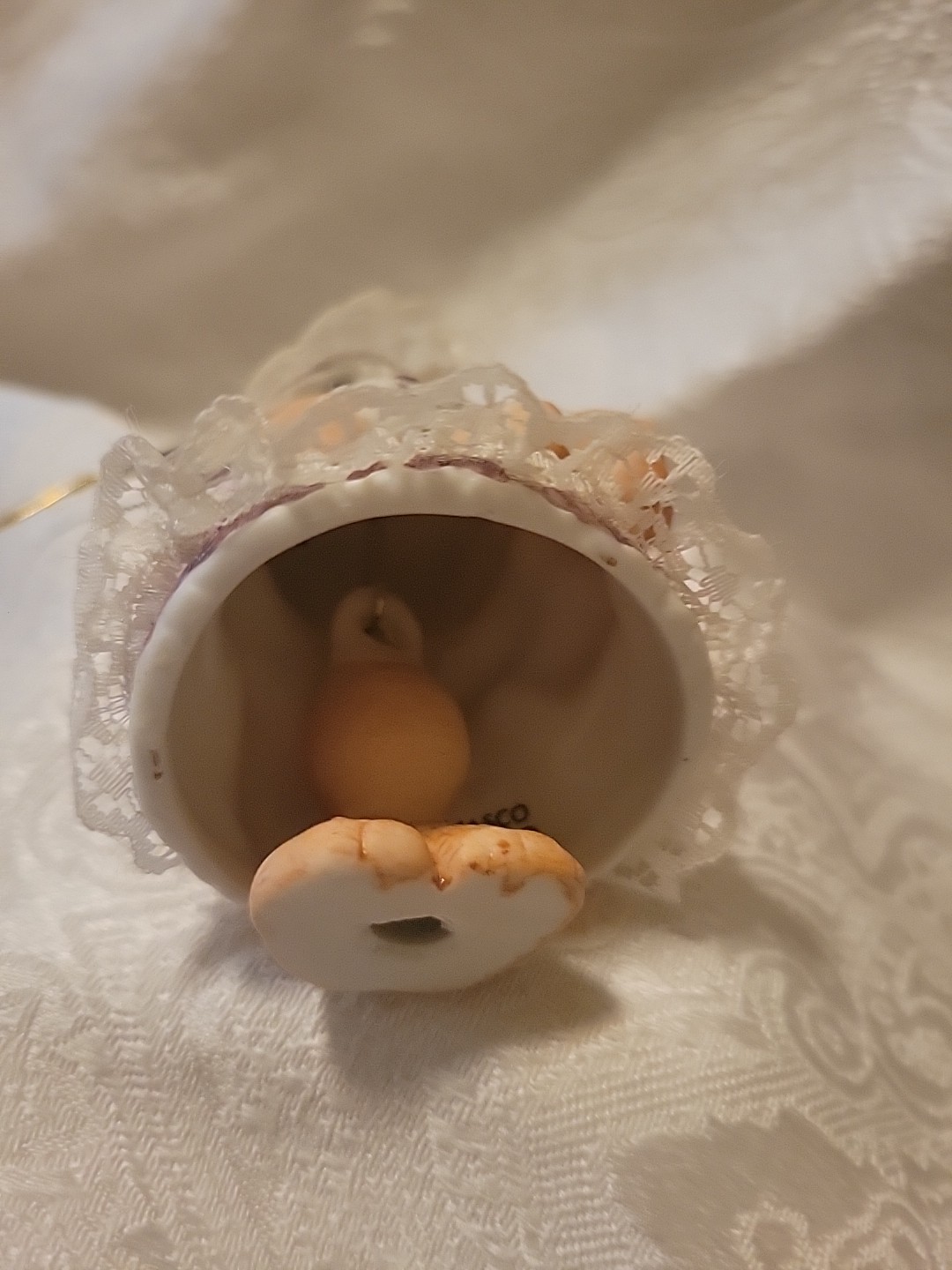 New VINTAGE Jasco Caring Critter Christmas Ornament 2.75"