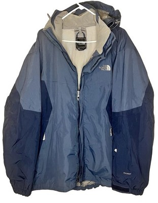 The North Face Vintage Gore-Tex Parka Jacket Hooded Navy Blue Men's XL