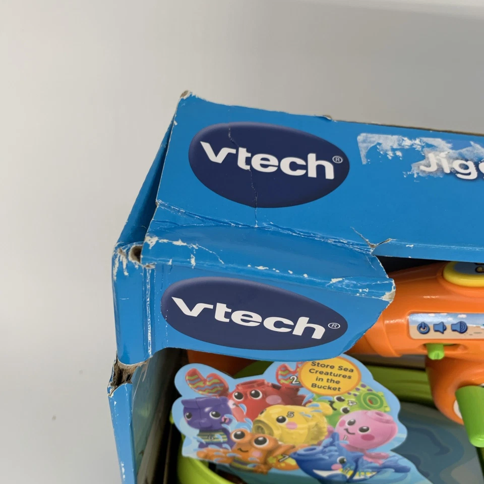 VTech Jiggle & Giggle Fishing Set DAMAGED BOX - Image 2 of 4