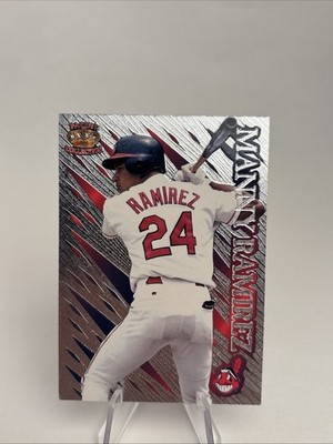 Manny Ramirez 1996 Pacific Prism #P-98 Gold Cleveland Indians
