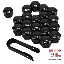 20pcs 17mm Lug Nut Covers Hexagonal Wheel Bolt Covers Caps 20 Pcs 17mm Black 20pcs 17mm Lug Nut Covers Hexagonal Wheel Bolt Covers Caps 20 Pcs 17mm Black