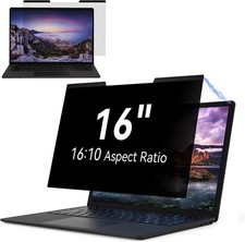 16 Inch Magnetic Privacy Screen for Laptops Anti-Glare Spy Shield 16:10 Rati