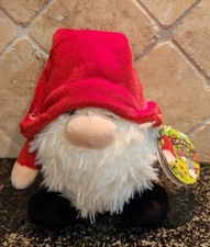 The Gnomlins Santa Christmas Themed Gnome Collectors Stuffed Animal Toy