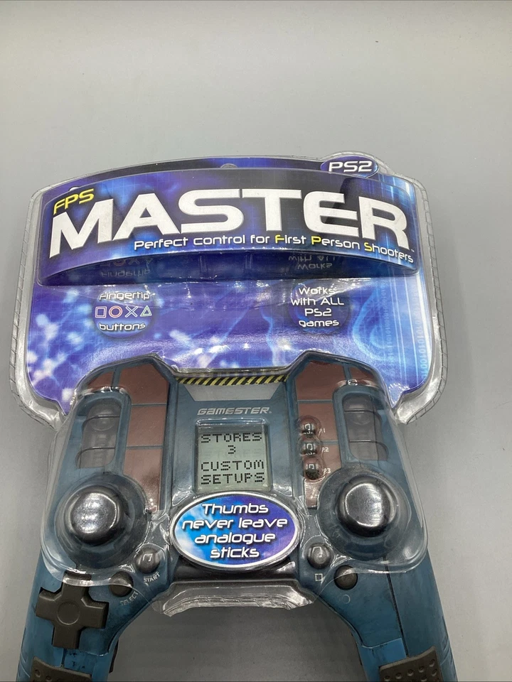 Gamester FPS Master Radica PlayStation 2 PS2 Controller Dualshock Wired Blister - Image 4 of 4