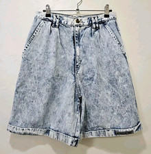 Vintage Jordache Denim Shorts Mom high rise stonewash bermuda sz 3 80s