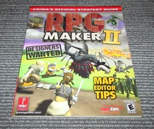 RPG Maker 2 Strategy Guide for Playstation 2 PS2 