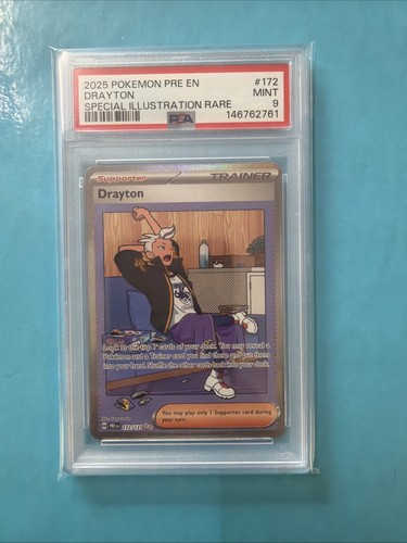 Drayton graded PSA 9 for sale on eBay