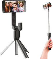 Magnetic Selfie Stick Tripod with Remote Adjustable up to 26", Strong Upgraded