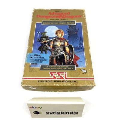 AD&D - Curse of the Azure Bonds - IBM PC TSR  / SSI