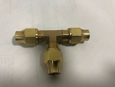 LPG FITTING  TEE 1/4" X 1/4" X 1/4"   CARAVAN  BOAT MOTORHOME SHOP RV