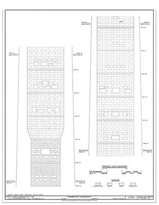 Washington Monument,High Ground,Washington,District of Columbia,DC,HABS,173