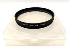 Leica Leitz UV E60 UVA 13381 Filter In Case 60mm Circular Filter Thread