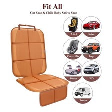 Car Seat Protector for Child Car Seat Tan-1 pc 